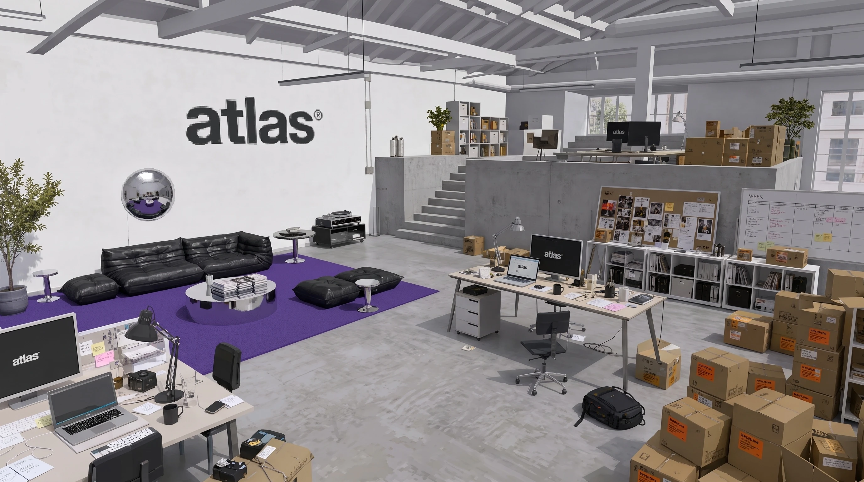 atlas® offices — the studio floor